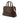 Brown Louis Vuitton Braided Handle Monogram Montaigne BB Satchel