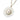 Gold Chanel Gold Plated CC Faux Pearl Lace Pendant Necklace