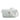White Chanel CC Quilted Lambskin Maxi Pearl Chain Strap Crossbody Bag