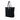 Black Prada Saffiano Trimmed Tessuto Fashion Doll Tote