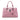 Pink Bottega Veneta Small Nappa Intrecciato Roma Satchel