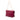 Purple Chanel CC Choco Bar Lambskin Beaded Chain Flap Shoulder Bag