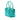Green Fendi Metallic Pebbled Leather Mixed Media Boston Bag