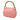Pink Gucci Leather Bamboo Handbag