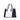 White Prada Medium Bicolor Saffiano Lux Galleria Double Zip Satchel - Designer Revival