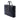Black Bottega Veneta Bicolor Nappa Intrecciato Briefcase Business Bag