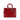 Red Dior Large Patent Cannage Lady Dior Satchel