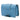 Blue Prada City Calf Plex Ribbon Crossbody