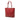 Red Chanel Caviar Vertical Grand Shopping Tote