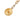 Gold Chanel CC Gold Plated Medallion Belt