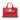 Red Bottega Veneta Small Nappa Intrecciato Roma Satchel