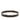Black Hermès Narrow Caleche Enamel Bracelet 65