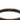 Black Hermès Narrow Caleche Enamel Bracelet 65