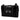 Black Fendi Pequin Nylon Convertible Baguette Pouch Crossbody Bag
