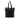 Blue Bottega Veneta Bicolor Leather Intrecciato Tote - Designer Revival