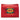 Red Gucci Medium Calfskin Logo Portfolio Clutch