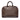 Brown Louis Vuitton Damier Ebene Alma PM Handbag