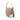 White Prada Canvas Canapa Logo Shoulder Bag