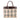 Brown Burberry House Check Canvas Tote