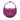 Purple Chanel Quilted Caviar Polly Pocket Hobo Handbag