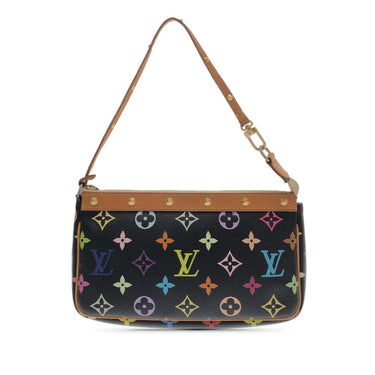 Black Louis Vuitton Monogram Multicolore Pochette Accessoires Shoulder Bag