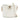 White Chanel CC Lambskin Elegant Chain Vanity Case