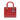 Red Dior Medium Patent Cannage Lady Dior Satchel