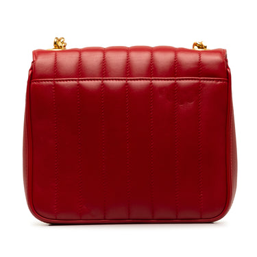 Red Saint Laurent Medium Vicky Crossbody Bag