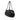 Black Chanel Quilted Iridescent Calfskin Chic Quilt Bowling Bag