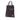Purple Prada Vitello Trimmed Tweed Flat Tote - Designer Revival