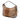 Brown Gucci GG Lurex Heart Bit Handbag