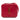 Red Saint Laurent Lambskin Matelasse Monogram Vicky Belt Bag