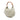 White Gucci Guccissima Bamboo Peggy Satchel