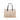 Beige Fendi Zucchino Canvas Tote