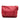 Red LOEWE Leather Messenger Bag - Designer Revival