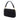 Black Fendi Zucca Embroidered Canvas Baguette Satchel