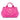 Pink Prada Small Canvas Canapa Logo Tote Satchel
