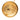 Gold Chanel CC Gold Plated Round Sunburst Brooch