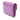 Purple Chanel CC Quilted Lambskin Flap Card Holder on Chain Crossbody Bag