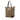Beige Gucci Large GG Canvas GG Charm Tote