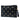 Black Gucci Calfskin Bee Star Clutch