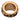 Gold Louis Vuitton Lacquered Wood Leomonogram Ring S