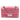 Pink Chanel Coco Croc Quilted Satin Reissue 2.55 Double Flap 224 Shoulder Bag