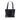 Black Chanel CC Chocolate Bar Lambskin Tote - Designer Revival
