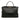 Black Fendi Large Goatskin Peekaboo Iconic Satchel - Designer Revival