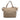 Brown Gucci Large GG Canvas Icon Bit Satchel