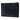 Black Saint Laurent Croc Embossed Leather Monogram Document Holder Clutch Bag