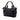 Black Burberry Beat Check Nylon Ellers Satchel
