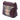 Red Burberry Small Haymarket Check Nylon and Leather Dickens Crossbody