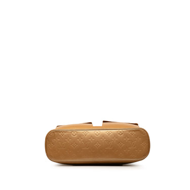 Gold Louis Vuitton Monogram Mat Wilwood Tote Bag